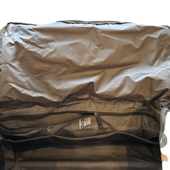 NWT Roxy Long Way Home Rolling Duffle – Boho Earth‑Tone Floral Y2K Surf Travel - Picture 14 of 16